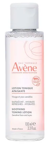 Avene / Авен Лосьон для лица тонизирующий успокаивающий для чувствительной кожи любого возраста с термальной водой, 100мл / тоник