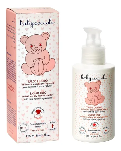 Babycoccole / Бебикокколе Средство под подгузник с первых дней жизни, лосьон подсушивающий, с ромашкой, для чувствительной кожи, 125мл / детская косметика
