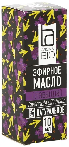 Эфирное масло лаванды Aroma Bio натуральное 10мл