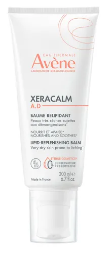 Avene / Авен XeraCalm A.D. Бальзам для лица и тела увлажняющий для очень сухой кожи, с термальной водой, 200мл / уходовая косметика