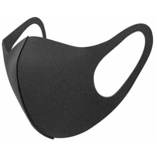 Маска для лица Клинса медицинская многоразовая, черная