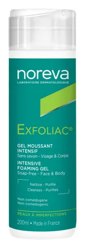 Гель для умывания Noreva Exfoliac, 200мл, для жирной кожи