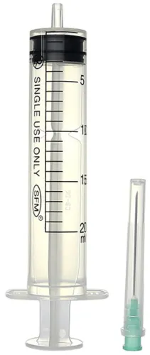 Шприц SFM Hospital Products 21G 0.8x40мм 20мл, 50шт.