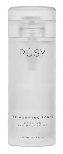 Pusy / Пуси Тоник для лица утренний охлаждающий, для всех типов кожи с гиалуроновой кислотой, 150мл / уходовая косметика