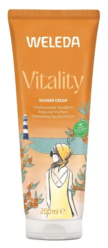 Weleda / Веледа Гель для душа Vitality питательный с цитрусовым ароматом, 200мл / гигиена и уход
