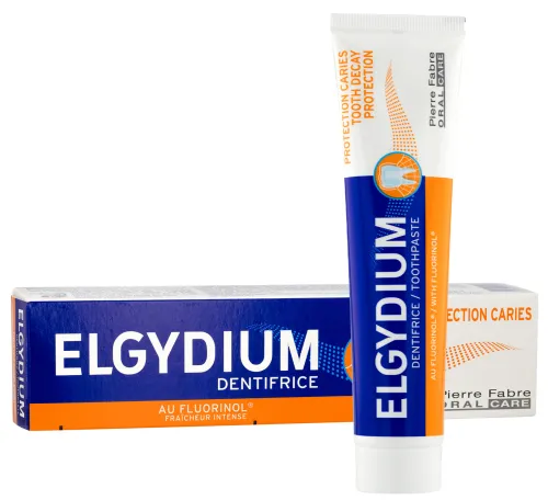 Зубная паста Elgydium / Эльгидиум Защита от кариеса для укрепления эмали 75мл / уход за полостью рта