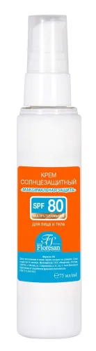 Крем солнцезащитный Floresan Beauty Sun SPF-80+ 75мл