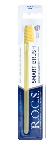 R.O.C.S / Рокс Зубная щетка взрослая модельная Firm жесткая 1шт. / уход за полостью рта