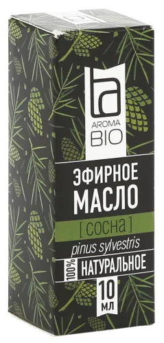Эфирное масло сосны Aroma Bio 10мл натуральное