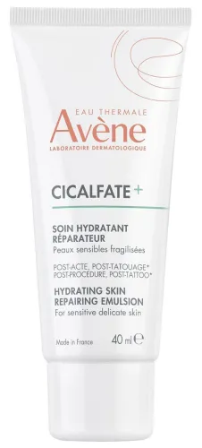 Avene / Авен Cicalfate+ Эмульсия для лица увлажняющая восстанавливающая для чувствительной кожи с термальной водой, 40мл / уходовая косметика