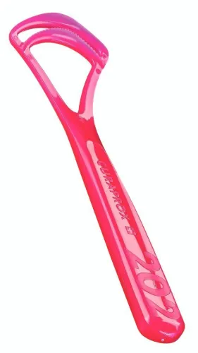 Скребок для языка Curaprox CTC202, полипропилен, розовый