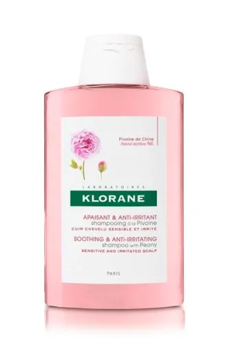 Шампунь Klorane успокаивающий с пионовым экстрактом 200мл