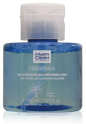 Мицеллярная вода Martiderm Essentials 3 в 1, 300мл