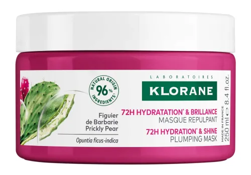 Маска для волос Klorane увлажняющая с опунцией 250мл
