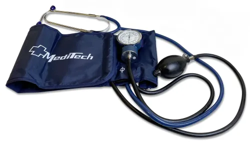 Тонометр MediTech МТ-20 механический со стетоскопом, синий