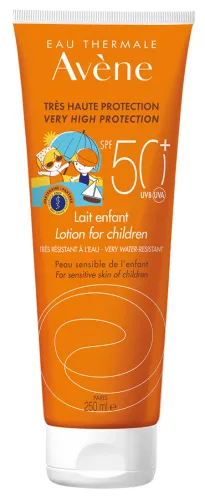 Avene / Авен Детское солнцезащитное средство SPF-50+ молочко для гиперчувствительной кожи с термальной водой 250мл