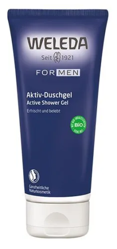 Weleda / Веледа Гель для душа for men мужской освежающий с древесным ароматом, 200мл / гигиена и уход