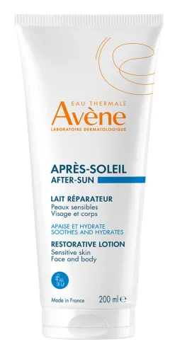 Avene Средство после загара молочко 200мл, увлажнение
