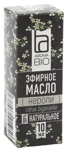 Эфирное масло нероли Aroma Bio 10мл, натуральное