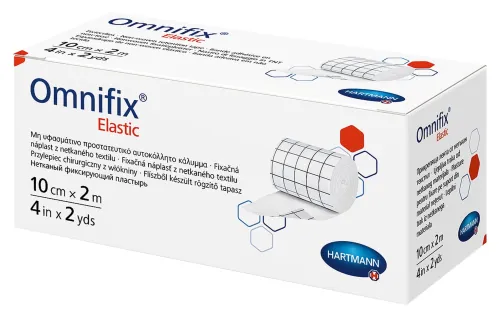 Пластырь Omnifix Elastic фиксирующий 10х200см, 1 шт.