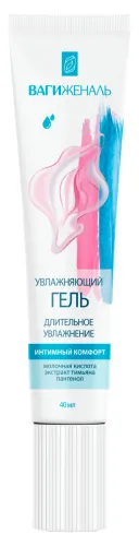 Гель для интимной гигиены Вагиженаль увлажняющий, 40 мл
