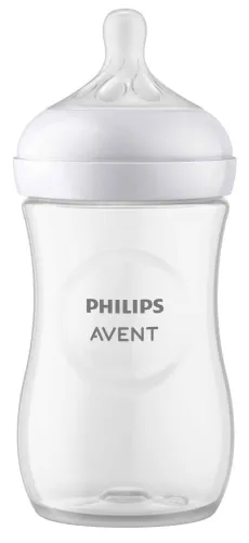 Бутылочка для кормления Philips Avent / Филипс Авент Natural Response с соской из силикона от 1 месяца 260мл