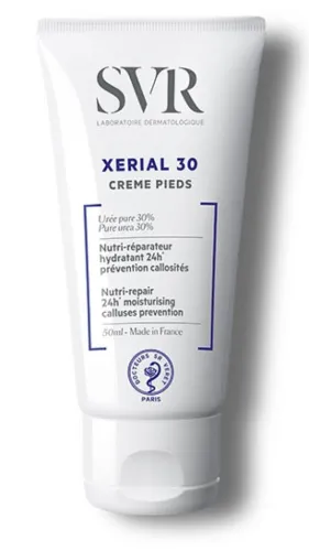 SVR / СВР Крем для ног Xerial 30 разглаживающий от мозолей и натоптышей для сухой кожи с мочевиной 50мл / средство увлажняющее