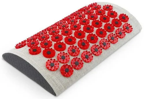 Массажный коврик Лаборатория Кузнецова Тибетский аппликатор, мягкий валик для поясницы / массажер