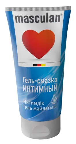 Лубрикант гель смазка Masculan / Маскулан Интимный увлажняющий с провитамином В5 и экстрактом ромашки, 50мл / интимные товары