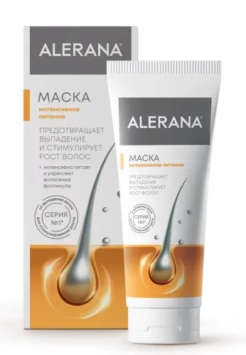 Alerana / Алерана Интенсивное питание Маска для волос от выпадения и стимуляции роста, 150мл / уходовая косметика