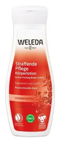 Weleda / Веледа GRANATAPFEL Молочко для тела восстанавливающее, с маслом гранатовых косточек, для зрелой кожи, 200мл / уходовая косметика