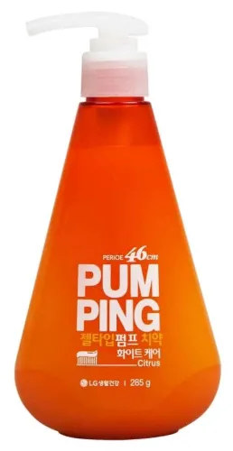 Зубная паста Perioe / Перио Whitening Pumping отбеливающая 285г / уход за полостью рта