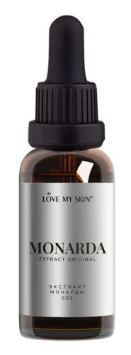 Love my skin / Лав май скин MONARDA Масло косметическое монарды натуральное для ухода за волосами и кожей, 30мл / уходовая косметика