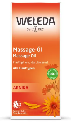 Weleda / Веледа Arnica Масло косметическое массажное для тела, 100мл / уходовая косметика