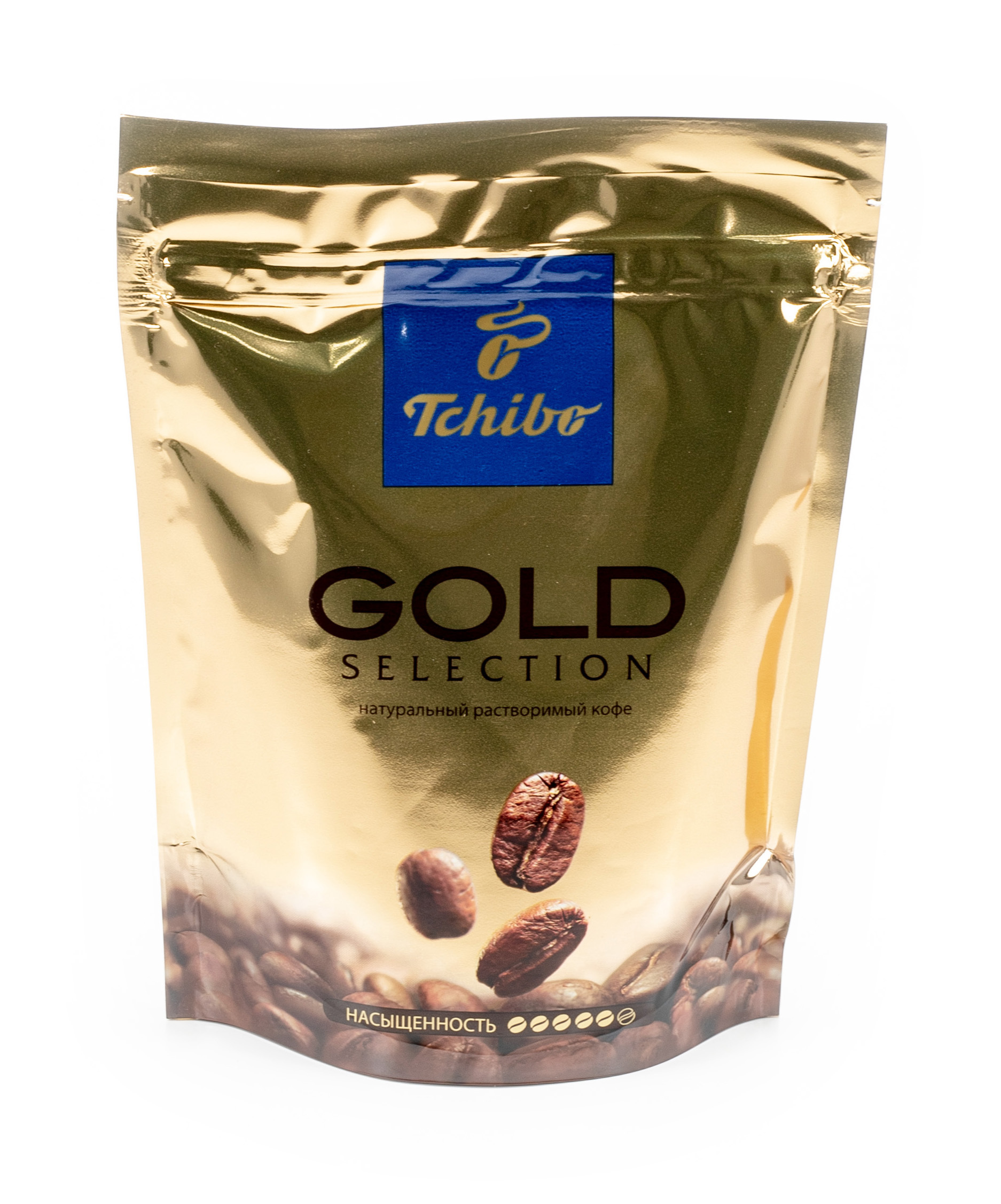 Кофе растворимый Tchibo Gold Selection благородный и крепкий 75г