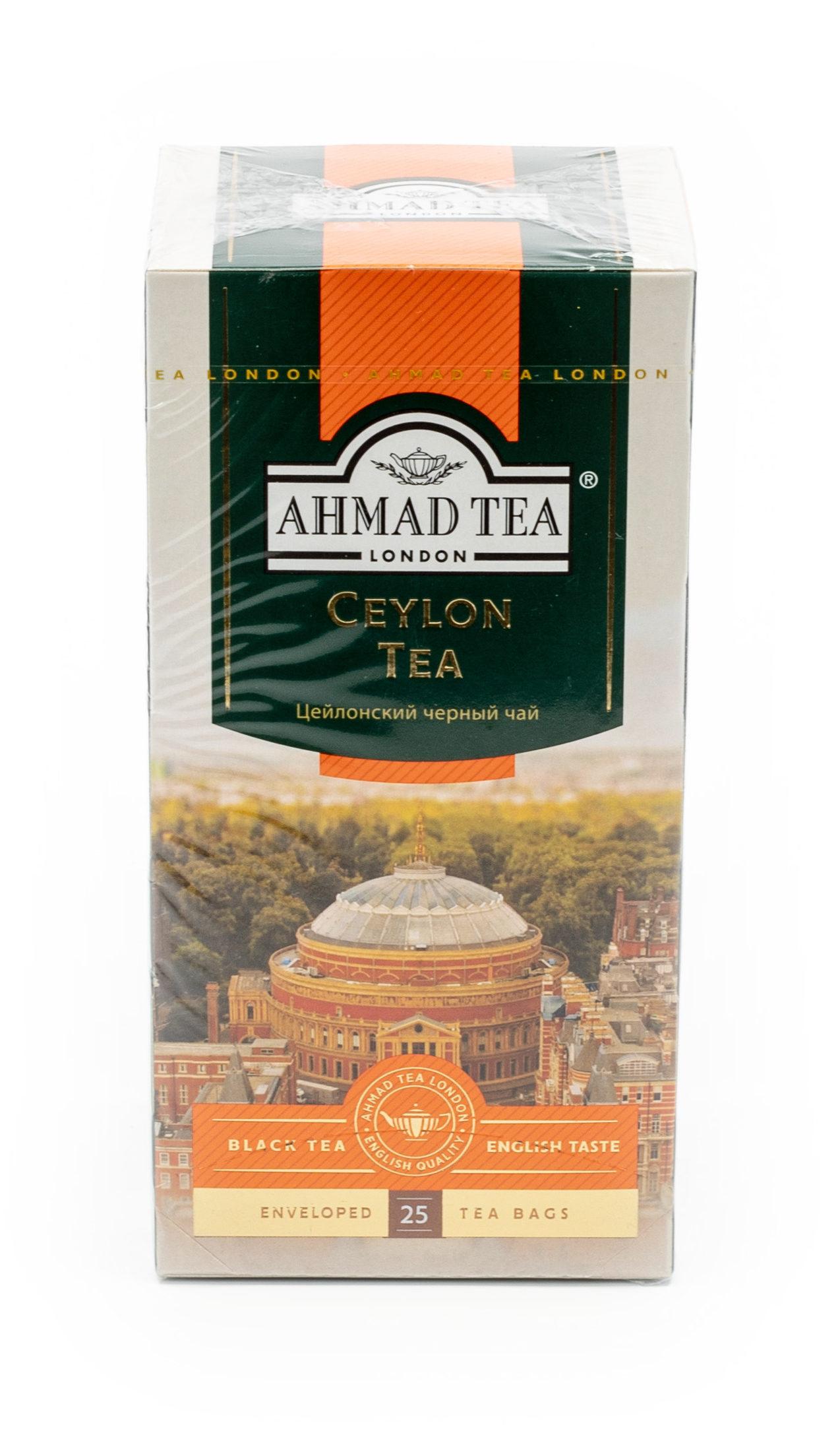Чай черный Ahmad Tea / Ахмад Ти Ceylon Tea Цейлонский пакетированный 50г 25шт. / горячие напитки