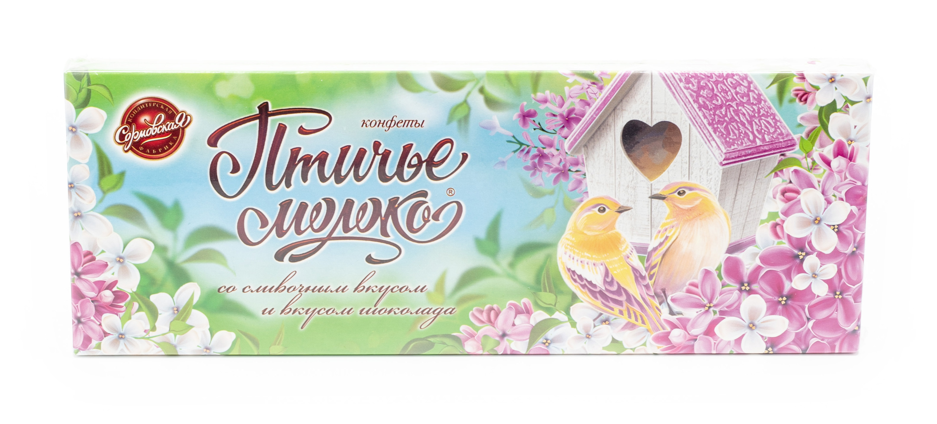 Конфеты в коробке Сормовская Кондитерская фабрика Птичье молоко, 290г