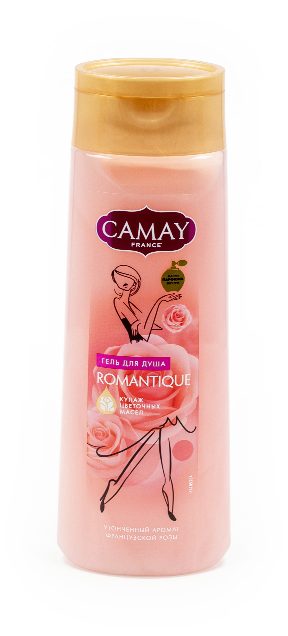 Camay / Камей Romantique Гель для душа купаж цветочных масле 250мл