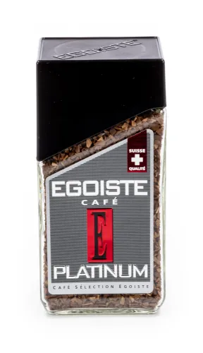 Кофе EGOISTE Platinum растворимый сублимированный 100г