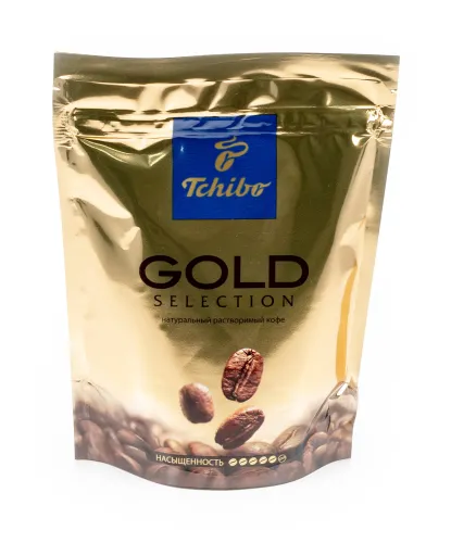Кофе растворимый Tchibo Gold Selection благородный и крепкий 75г