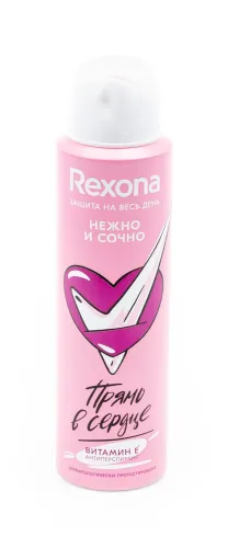Rexona / Рексона Нежно и Сочно Дезодорант антиперспирант женский с витамином Е аэрозоль 150мл / защита от пота