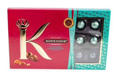 Конфеты Коркунов Ореховая коллекция, шоколад, 165г