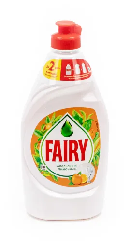 Средство для мытья посуды Fairy апельсин/лимон 450мл