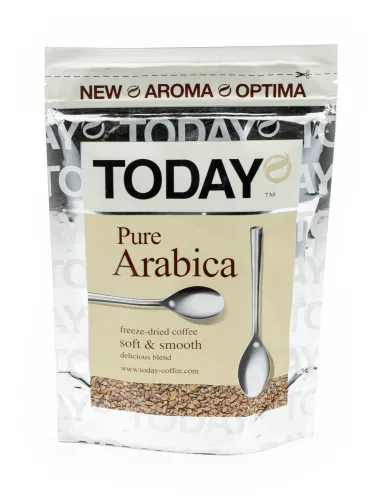Кофе растворимый TODAY Pure Arabica 75г