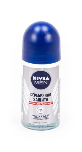 Дезодорант Nivea Men Серебряная защита, шариковый, 50мл