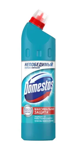 Универсальное чистящее средство Domestos / Доместос Свежесть Атлантики для чистки ванны и кухни от налета и ржавчины 750мл