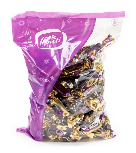 Конфеты Konti РИШЕЛЬЕ шоколадные с вафельной крошкой 1кг / сладости подарок / кондитерские изделия