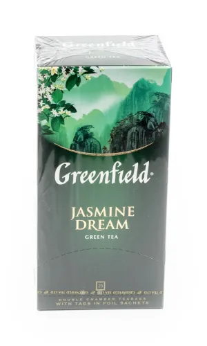 Чай в пакетиках Greenfield JASMINE DREAM зеленый, 25шт.