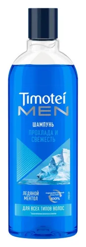 Шампунь Timotei Men Прохлада и свежесть 400мл 68621492