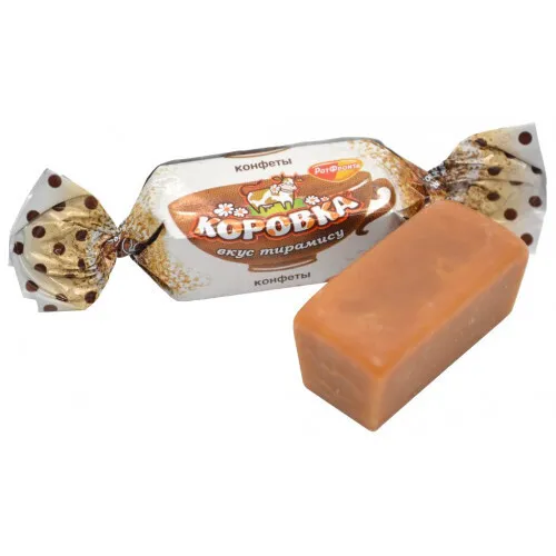 Конфеты Рот Фронт Коровка тирамису 1кг